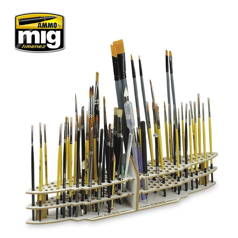AMMO by Mig Jimenez A.MIG-8022 BRUSH ORGANIZER - Hobby City NZ