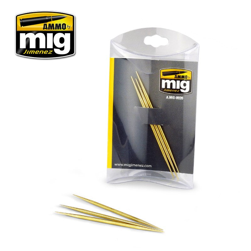 AMMO by Mig Jimenez A.MIG-8026 BRASS TOOTHPICKS - Hobby City NZ