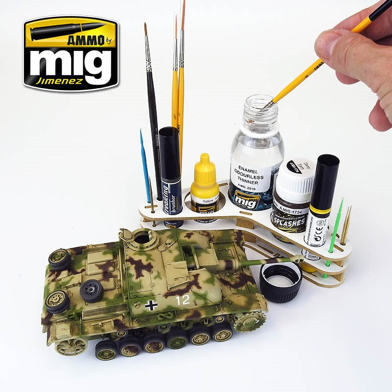 AMMO by Mig Jimenez A.MIG-8028 BOOMERANG ORGANIZER