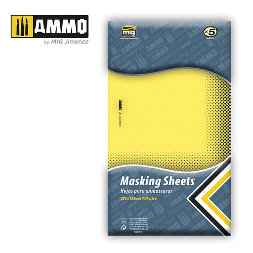 AMMO by Mig Jimenez A.MIG-8043 MASKING SHEETS (4511970820145)