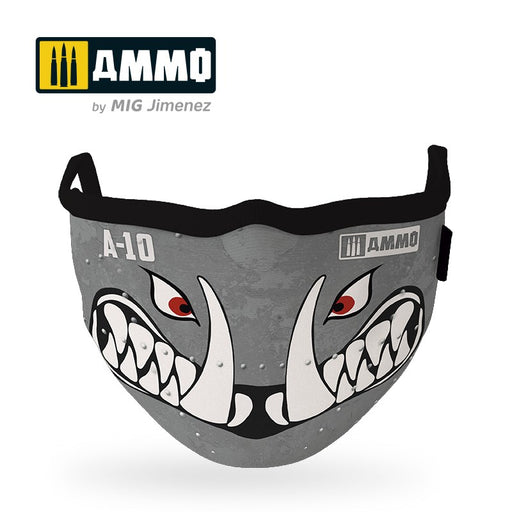 AMMO of Mig Jimenez A.MIG-8065 A-10 Warthog AMMO Face Mask - Adult (7674788118765)