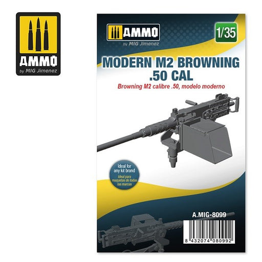 AMMO by Mig Jimenez A.MIG-8099 1/35 Moder M2 Browning .50 cal (6560348897329)