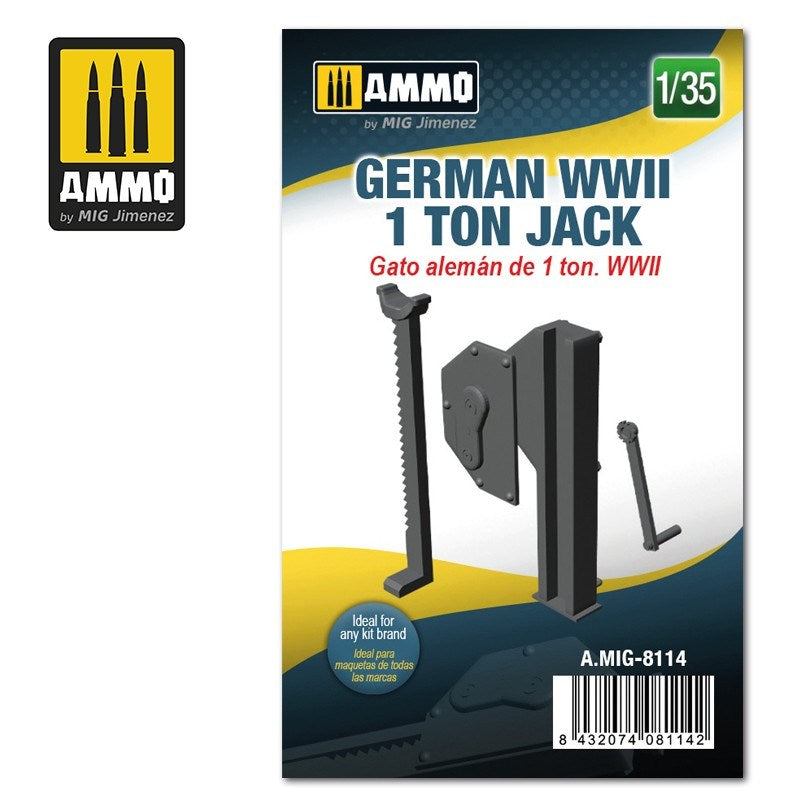 xAMMO by Mig Jimenez A.MIG-8114 1/35 German WWII 1 ton Jack - Hobby City NZ (6560352141361)