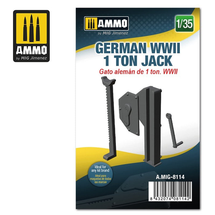 xAMMO by Mig Jimenez A.MIG-8114 1/35 German WWII 1 ton Jack (6560352141361)