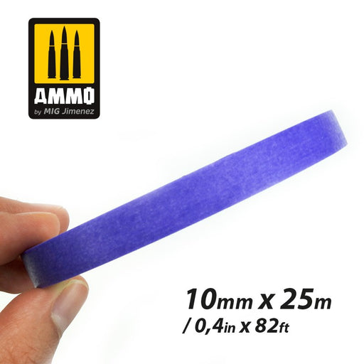 AMMO by Mig Jimenez 8242 SOFTOUCH VELVET MASKING TAPE 3 (10mm X 25M) (6657326415921)