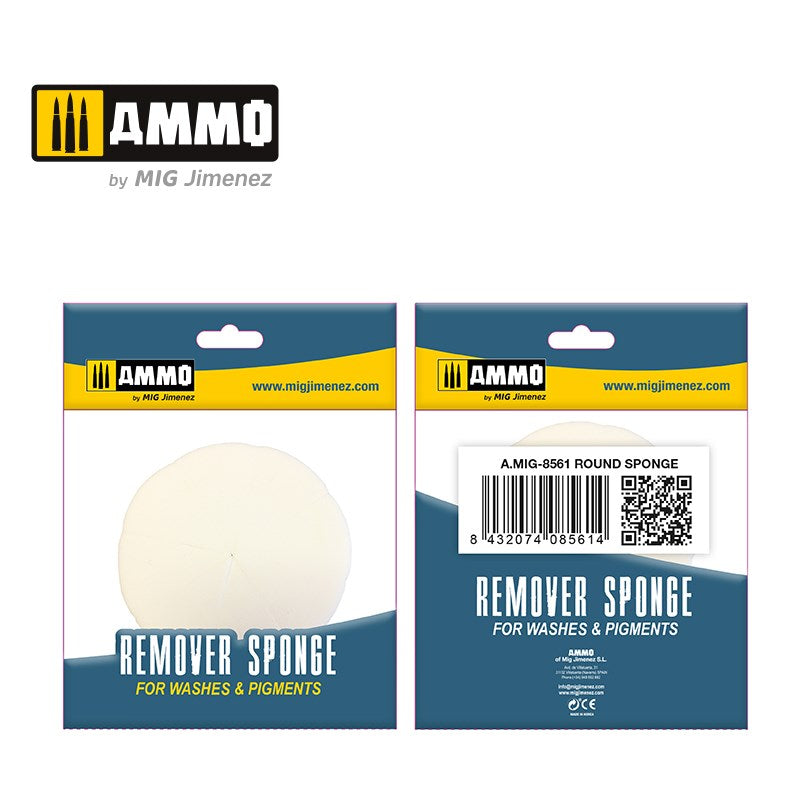AMMO by Mig Jimenez A.MIG-8561 Round Sponge 1 pc. - Hobby City NZ