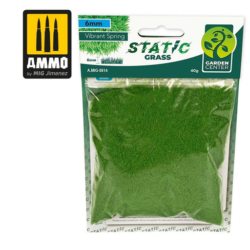 AMMO by Mig Jimenez A.MIG-8814 Vibrant Spring 6mm Static Grass (8170403692781)