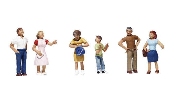 Woodland Scenics A1825 HO Window Shoppers (8137523265773)