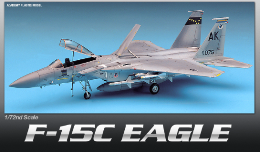 Academy 1/72 F-15C EAGLE Plastic Model Kit