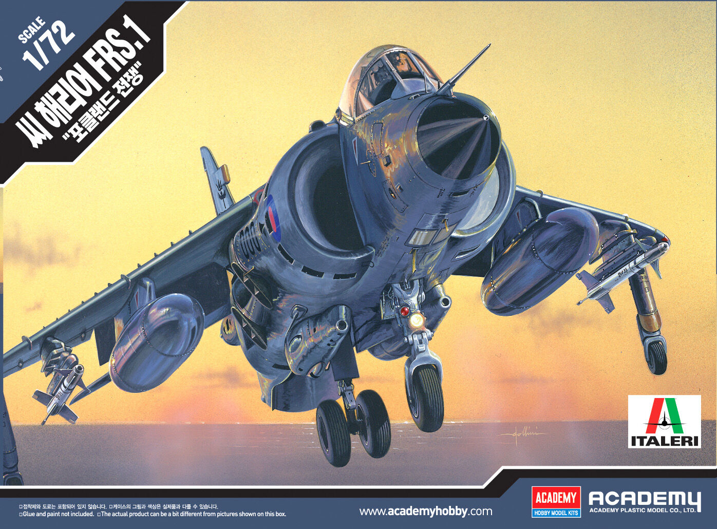 Academy 1/72 FRS. 1 SEA HARRIER Plastic Model Kit