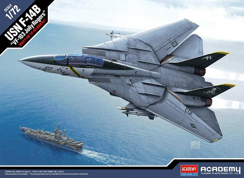 Academy 12578 1/72 F-14B VF-103 JOLLY ROGERS - Hobby City NZ (8950411067629)