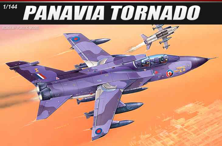 Academy 12607 (4431)1/144 PANAVIA TORNADO - Hobby City NZ (8346779058413)