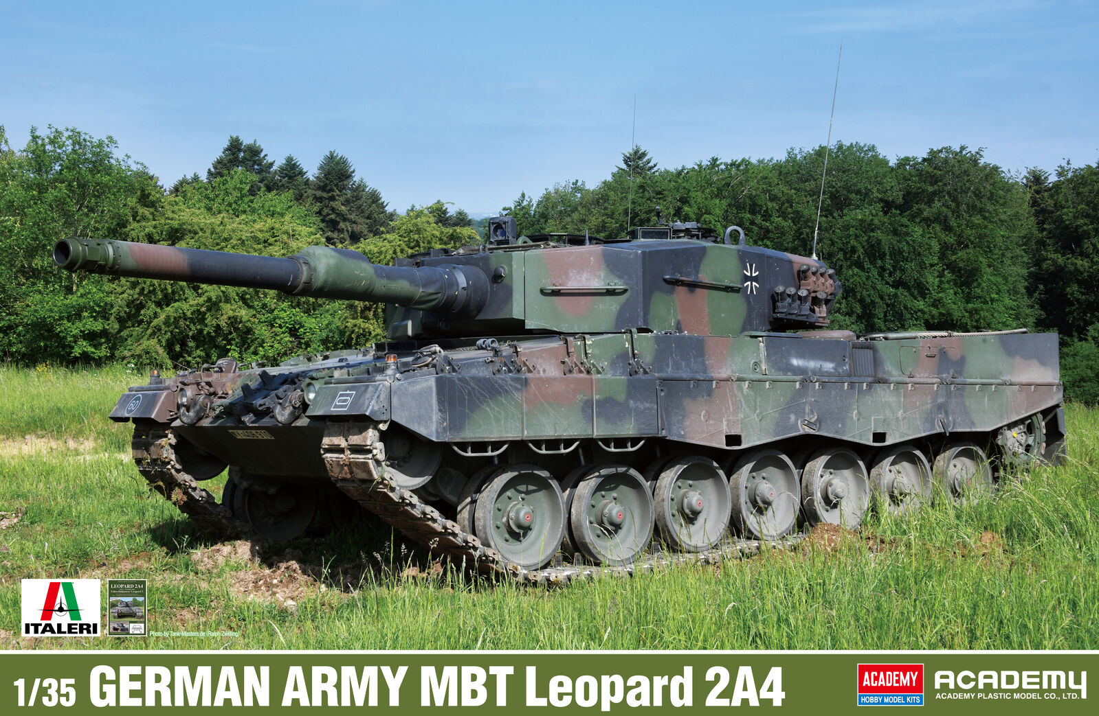 Academy 1/35 German Army MBT Leopard2 A4 Plastic Model Kit