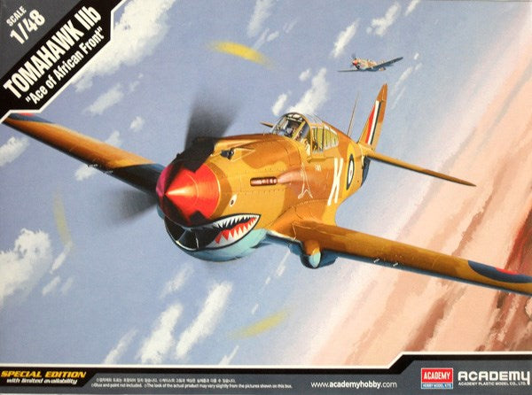 Academy 12235 1/48 TOMAHAWK IIb "ACE OF AFRICA" "LTD" - Hobby City NZ (1848461328433)