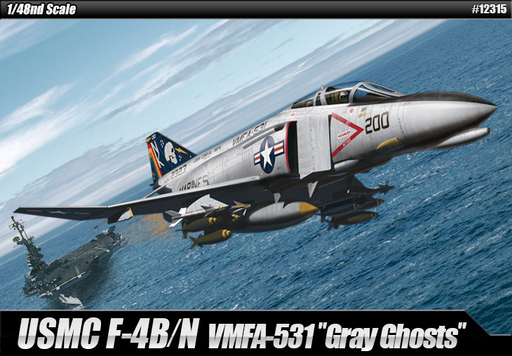 Academy 12315 1/48 USMC F-4B Gray Ghost (6663807696945)