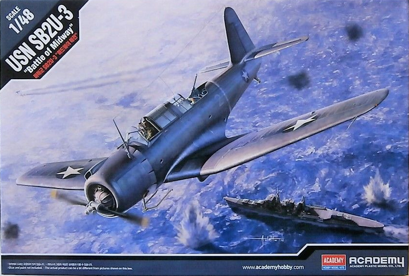 Academy 12324 1/48 SB2U-3 BATTLE OF MIDWAY