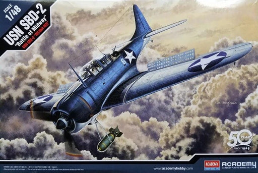 Academy 12335 1/48 USN SBD-2 Dauntless - Battle of Midway (8278274736365)