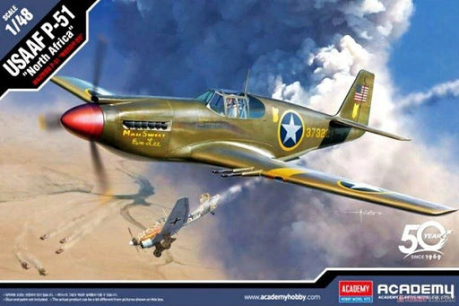 Academy 12338 1/48 USAAF P-51 Mustang - North Africa (6535253458993)