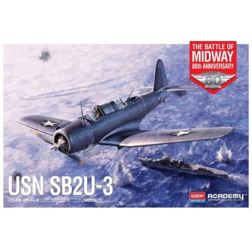 Academy 12350 1/48 USN SB2U-3 - The Battle of Midway 80th Anniversary (8219036549357)