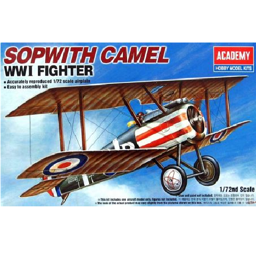 Academy 12447 (1624)1/72 SOPWITH CAMEL WWI FIGHTER (8277956231405)