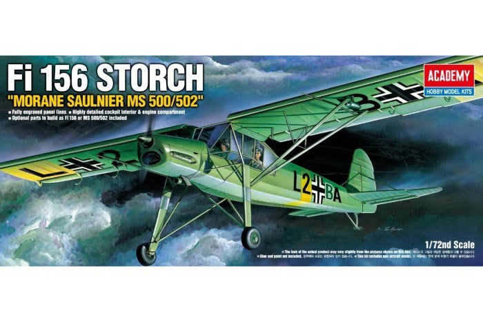 Academy 12459 1/72 FIESELER FI-156 STORCH - Hobby City NZ
