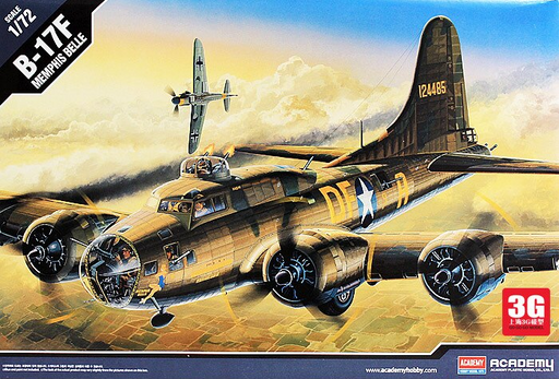 Academy 12495 1/72 B-17F "MEMPHIS BELLE" - Hobby City NZ