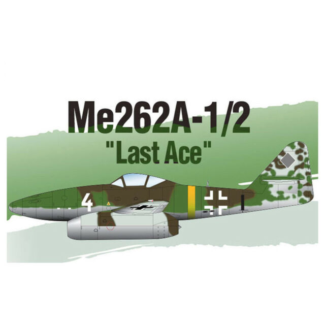 Academy 12542 1/72 ME-262A-1/2 "LAST ACE" LE - Hobby City NZ