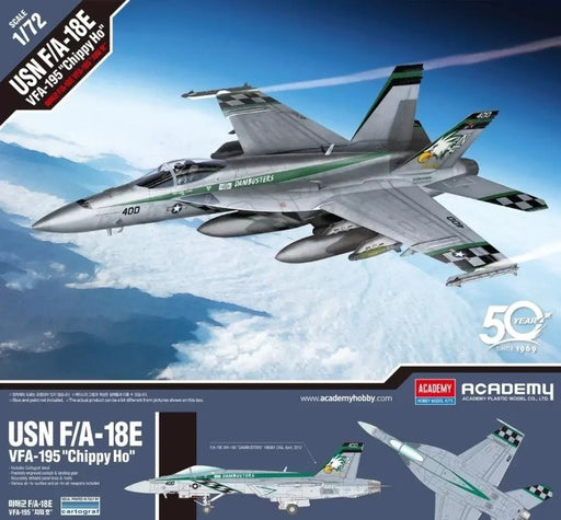 ACADEMY 12565 1/72 USN F/A-18E VFA-195 CHIPPY HO - Hobby City NZ