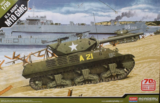 Academy 13288 1/35 U.S. ARMY M10 GMC Tank D-Day (8339685540077)