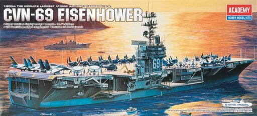 Academy 14212 1/800 USS CVN-69 Eisenhower (8278103851245)