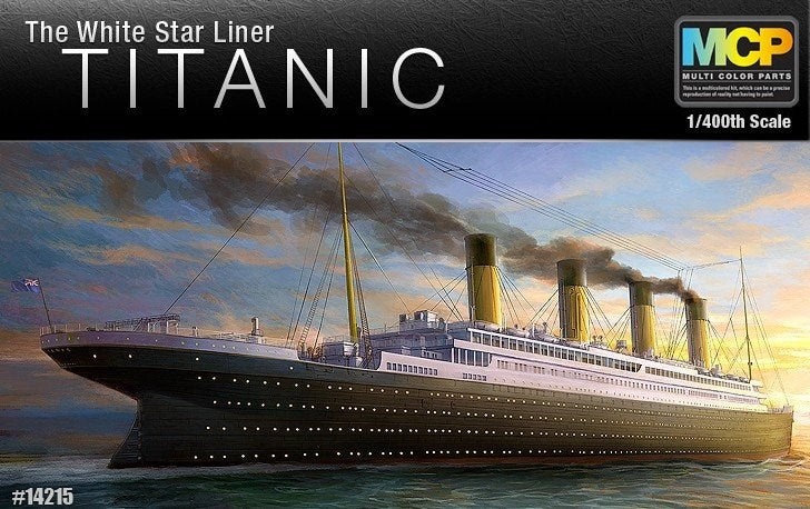 Academy 14215 1/400 R.M.S TITANIC MCP (COLOUR PARTS)
