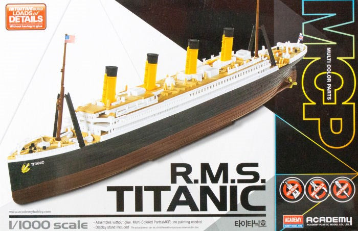 Academy 14217 1/1000 R.M.S TITANIC "CENTENARY" - Hobby City NZ