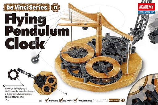 Academy 18157 Flying Pendulum Clock - Da Vinci Series No. 11 (Snap Kit) (8157362487533)