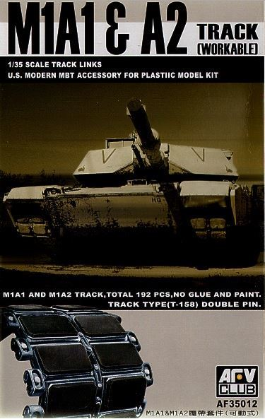 AFV Club AF35012 1/35 Big-Foot Track For M1A1/A2 Conversion Kit - Hobby City NZ (8964696178925)