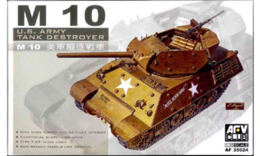 AFV Club 35024 1/35 M10 Tank Destroyer