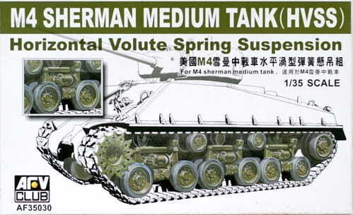 AFV Club AF35030 1/35 M4 Sherman HVSS Suspension - Hobby City NZ (8964696604909)