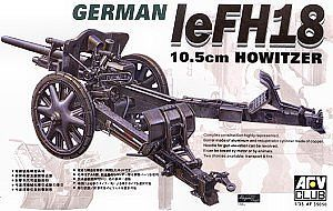 AFV Club 35050 1/35 German Lefh18 105mm Howitzer