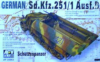 AFV Club AF35063 1/35 German Sd.Kfz. 25 Ausf.D Half-Track - Hobby City NZ (8964697030893)