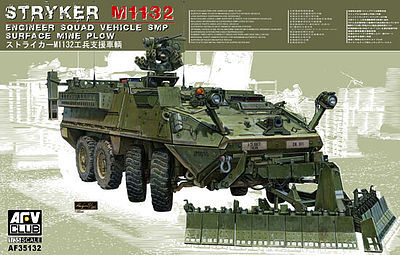 AFV Club 35132 1/35 Stryker M1132 Engineer Squad Vehicle SMP
