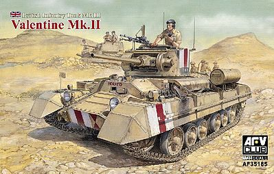 AFV Club AF35185 1/35 British Infantry Tank Mk.III Valentine Mk.II - Hobby City NZ (8964699717869)