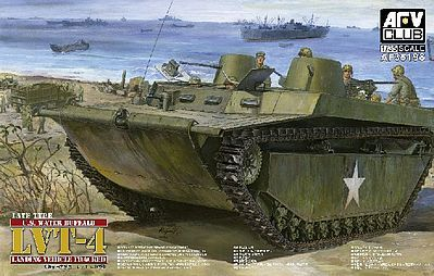 AFV Club 35198 1/35 U.S. Water Buffalo LVT-4 (Late Type)