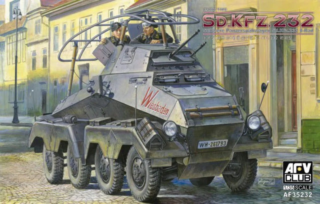 AFV Club 35232 1/35 German Sd.Kfz. 232 Schwerer Panzersphwagen