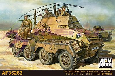 AFV Club 35263 1/35 Panzerfunkwagen Sd.Kfz.263 8-Rad