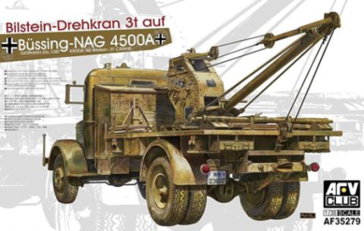 AFV Club 35279 1/35 German Kfz.100 L4500A w/ Bilstein 3T Crane