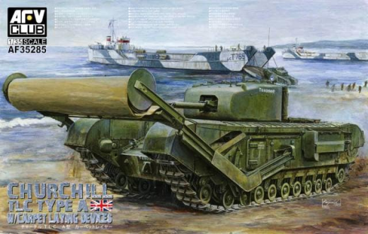 AFV Club 35285 1/35 Churchill Tlc Type-A (w/ Carpet Laying Devices)