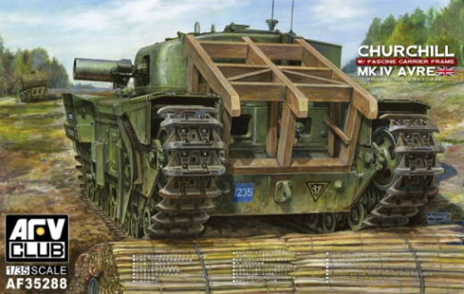 AFV Club 35288 1/35 Churchill Mk.IV Avre w/ Fascine Carrier