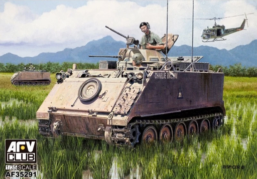 AFV Club 1/35 AF35291 Australian Army M113A1 APC with T50 Turret (Vietnam War) (7816524497133)