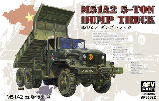 AFV Club AF35322 1/35 M51A2 5-Ton Dump Truck - Hobby City NZ (8964702339309)