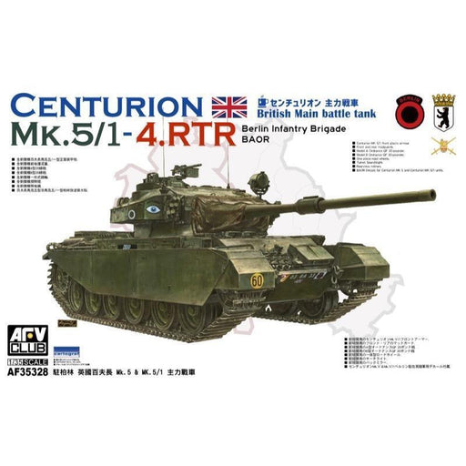 AFV Club AF35328 1/35 Centurion MK.5/1-4.RTR - Hobby City NZ (8964702732525)