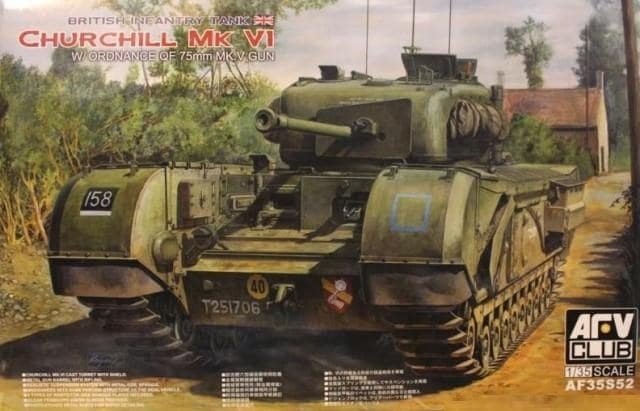 AFV Club 35S52 1/35 Churchill Mk.VI